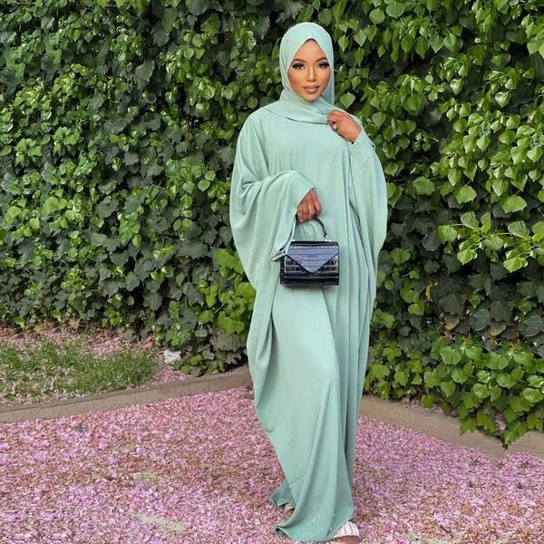 Vêtements ethniques Robe en guerre personnalisée Middle East Dubaï Robe turque Abaya Hijab T240510