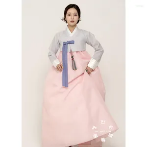 Vêtements ethniques personnalisés coréens importés traditionnels Hanbok mariage costume de performance de bienvenue