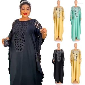 Vêtements Ethniques Diamants Robes Africaines Pour Femmes Musulmanes Abaya Dashiki Traditionnel Boubou Robe Caftan Caftan Marocain Jilbab Dubai Eid