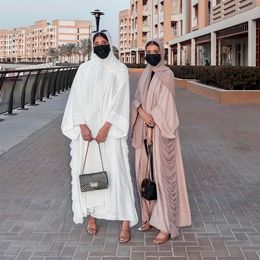 Etnische Kleding Dubai Qatar Elegantie Met Blet Turkse Lange Jurken Abaya Voor Vrouwen Moslim Modest Kimono Femme Musulmane Black Wear 230613