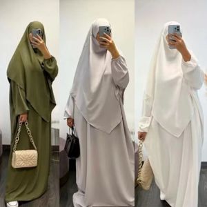 Vêtements ethniques Eid Capuchon Femmes Musulmanes Hijab Robe Prière Vêtement Jilbab Abaya Longue Khimar Couverture Complète Ramadan Robe Abayas Vêtements Islamiques Niqab 231208
