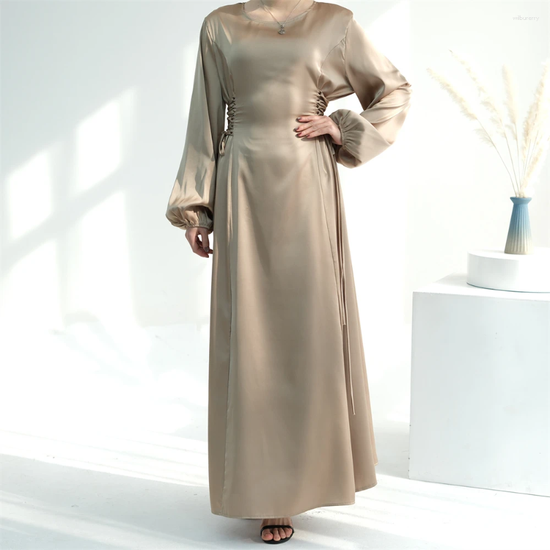 Vêtements ethniques Eid Party Abaya Musulman pour femmes Longue Maxi Robe Turquie Kaftan Robe Arabe Islamique Dubaï Femme Robe Ramadna Jalabiya