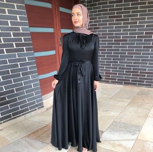 Vêtements ethniques Élégant Adulte Musulman Abaya Arabe Turc Singapour Cardigan Appliques Jilbab Dubaï Musulmans Femmes Robes Robe Islamique