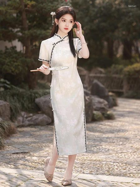 Vêtements ethniques Robes de style chinois élégantes