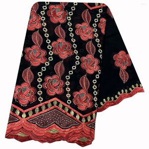 Vêtements ethniques Fashion African Women Scharps Big Circle Design EmbrodoIery Cotton Taille Muslim Écharpe pour châles Pashmina