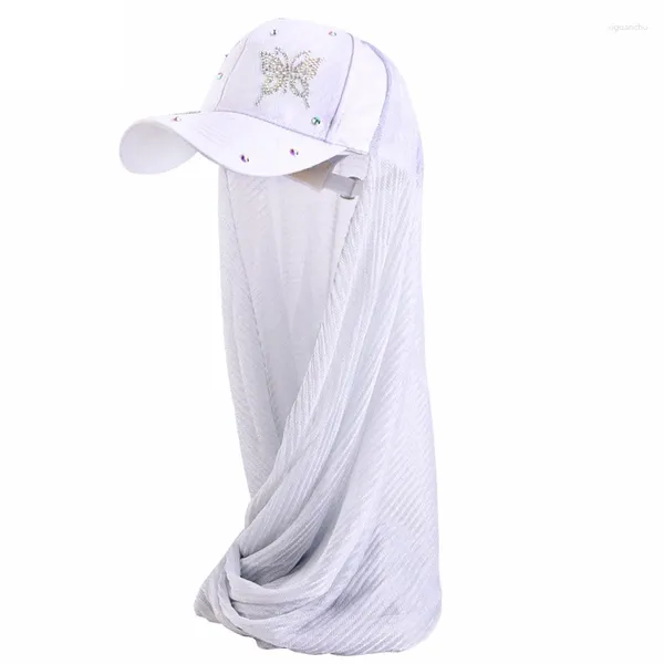 Vêtements ethniques Fashion Dimaond Head Foulard Caps Femmes musulmanes Hijab avec base Ball Chapeaux Prêt à porter Châles Bandeau Turban Wraps Chapeaux