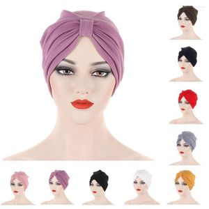 Vêtements ethniques Mode Femmes musulmanes Bonnet Hijab Chemo Cap Underscarf Inde Chapeau intérieur Islamique Arabe Turbante Bonnets Femme Headwrap Écharpe