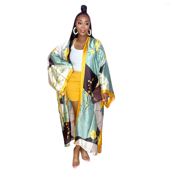 Vêtements ethniques Style de mode Costumes sexy Costumes japonais Kimono Yukata Robe Cardigan Pyjamas Vêtements de nuit Femme Robe de bain lisse Robe