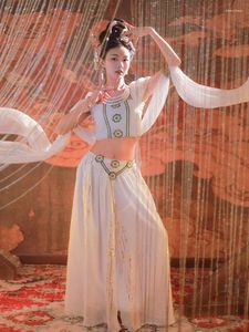 Ethnic Clothing Feitian Dance Costume Western Region Style Hanfu Performance Exotic Dancer Ancient Female Adult