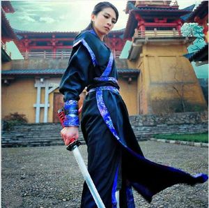 Vêtements ethniques Danse folklorique Comes Hanfu Come Han Dynasty Man Vêtements Vêtements chinois anciens Femmes Tang Traje Chino Dress G230428