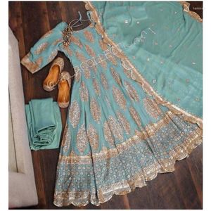 Vêtements ethniques pour femmes Saree ANARKALI SALWAR KAMEEZ Robe de mariée Costumes de fête