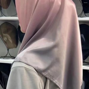 Ropa étnica Gratis Hijab Musulmán Mujeres Mantón Pañuelo Borlas de lujo Bufanda de gasa Malasia Oración Kufi Islam Arabia Saudita Seda