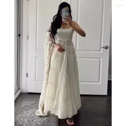 Vêtements ethniques Cousue cousée Salwar Kameez Georgette Robe Scarf avec une écharpe blanche Pakistanai