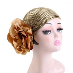 Vêtements ethniques Gold Headscarf Hat rétro Rétro CHIMO CHIMO CAP FEMMES MUSULMER HIJAB BONNET PLAIT