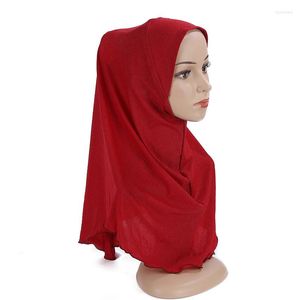 Etnische kleding h120a grote meisjes gewoon hijab hoeden moslim sjaal islamitische hoofddoek hoed amira pull on headwrap mooi 10 jaar meisje