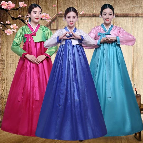 Vêtements ethniques Hanbok mode coréenne automne et hiver corée du sud costume de danse nationale robe traditionnelle