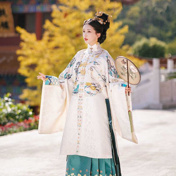 Vêtements ethniques Hanfu Vêtements Style Chinois Femme Vient Dynastie Ming Princesse Vêtements Élégants Ancienne Robe De Scène De Danse Classique G230428