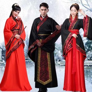 Vêtements ethniques Hanfu National Chinese Dance Come Men Ancient Cosplay Vêtements traditionnels chinois pour femmes Hanfu Vêtements Lady Stage Dress G230428