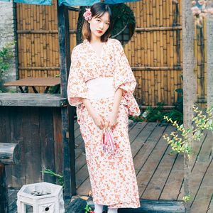Vêtements ethniques Harajuku Style traditionnel japonais Kimono femmes Sexy Yukata impression Kawaii vêtements de nuit taille haute lâche mode décontracté
