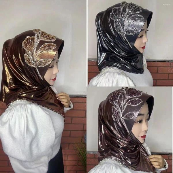 Ropa étnica Hijab Mujeres musulmanas Salas de chal de chal
