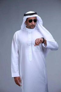 Etnische kleding Islamitische kleding mannen lengte lange mouw losse moslimmannen Saoedi -Arabië Pakistan Kurta moslimkostuums moslimjurk kaftan thobe 230529