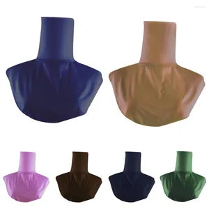 Etnische Kleding Islamitische Nep Kraag Moslim Vrouwen Hijab Schildpad Sjaal Vrouwelijke Bib Kap Valse Kragen Arabische Hoge Borst Covers underscarf