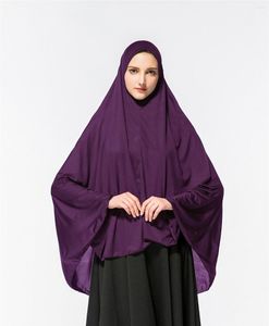 Ropa étnica islámica musulmana larga Hijab prenda de oración mujeres turbante Ramadán cabeza bufanda Formal Jilbab Abaya Hijabs Musulman Khimar