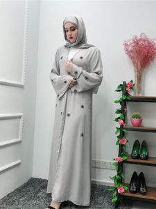 Vêtements ethniques Jalabiyat Ramadan 2023 Femme musulmane Abaya Jilbab Robes islamiques Khimar Caftan Marocain Qatar Oman Turquie Robe Femme