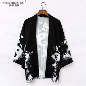 Etnische Kleding Japanse Kimono Vest Mannen Vrouwen Haori Yukata Mannelijke Samurai Kostuum Jasje Shirt Jas Chinese Robe2515