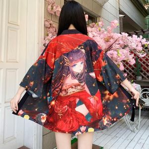 Etnische kleding Japanse streetwear vrouwen kimono yukata cosplay kleding traditionele kimonos haori dames 31306Etnnic