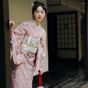 Etnische kleding Japanse traditionele kimono Harajuku -jurken haori lange gewaden yukata ao dai jurk cosplay kostuums oosterse pyjama's 11502