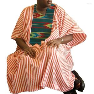 Vêtements ethniques Kanga Afrique Dashiki Robes africaines Vêtements pour hommes Mode Robe Africaine Robe décontractée Kaftan 2024