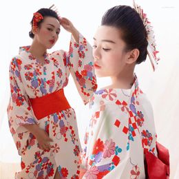 Vêtements ethniques Kimono Robes pour femmes Robe formelle Traditionnelle Japonaise Belle fille Améliorée Beauty Shop