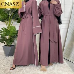 Vêtements ethniques Last les femmes musulmanes s'habillent et Abaya Dubai Women's Ramadan Jirt Kimono Femme Ladies Fashion échantillon élégant