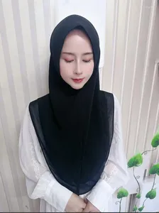 Vêtements ethniques Malaisie Style Femmes Musulman Hijab Écharpe Islamique Châles Arabes Turban Porter Directement