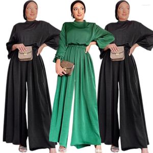 Ropa étnica Modest Robe Abaya Dubai Musulmán Para Mujer Moda Mono Vestido Casual Turquía Islam Africano Musulman De Mode Ropa Mujer