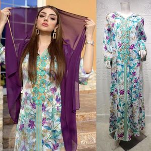 Vêtements ethniques marocain Abaya dubaï Caftan turc Caftan femmes à capuche longue Maxi Robe musulmane Jalabiya islamique arabe Robe Robe