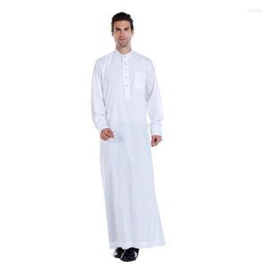 Vêtements ethniques marocain Caftan homme saoudien Islam Jubba robe arabe hommes Abaya pour musulmans Islamitische Kleding Heren vêtements arabes