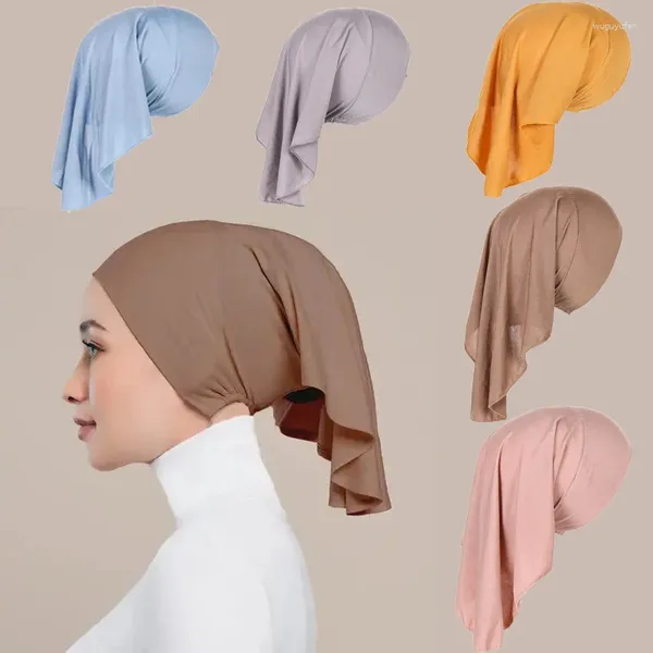 Vêtements ethniques Multi Couleur Respirant Pull Cap Moyen-Orient Solide Musulman Sous-Couche Bandeau