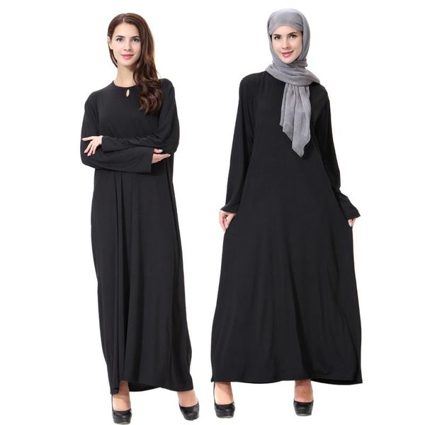 Ropa étnica vestido musulmán Abaya mujeres islámicas Malasia Jubba Thobe túnica Kimono turco Kaftan Vestidos Dubai