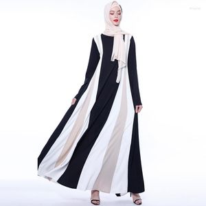 Ropa étnica Vestido musulmán Turquía Ramadán Moda Cosido Largo Tallas grandes Abaya Dubai Donsignet