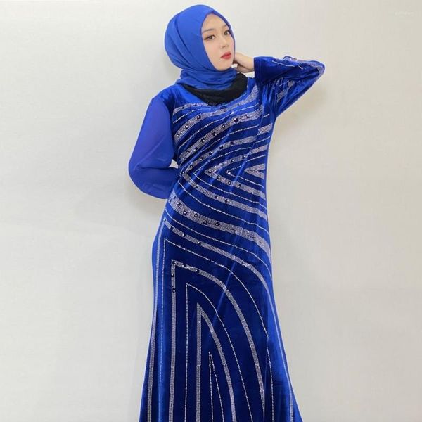 Ropa étnica moda musulmana hijab dubai abaya long maxi vestidos mujeres islam africano África para musulman djellaba