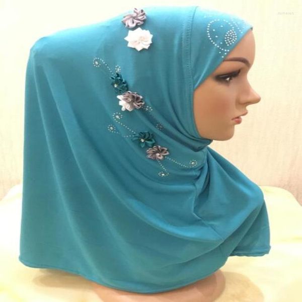 Ropa étnica Hijabs musulmanes para mujer bufanda bufanda islámica sombrero de pañuelo hombado turbante árabe ramadán oración amira tapa muslimische sets