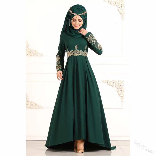 Ropa étnica Ropa islámica musulmana Vestidos de Ramadán Caftan Marocain Túnica larga Turquía Kaftan Loose Maxi Hijab Vestido Mujer Abaya Dubai S-5XL 230721