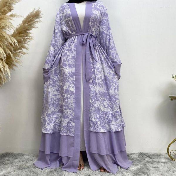 Ropa étnica Musulmán Mujeres islámicas Kaftan Khimar Jilbab Eid Mubarak Ramadán Vestido Islam Abaya Robe Impuestos Productos Turquía Primavera Simple