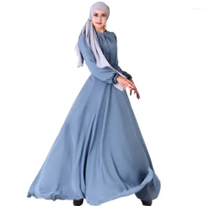 Etnische kleding Moslim Kaftan Open Abayas voor vrouwen Dubai 2023 Turkije Islamitische Islam Abaya Femme Abayat Ramadan Chiffon Dress Fashion