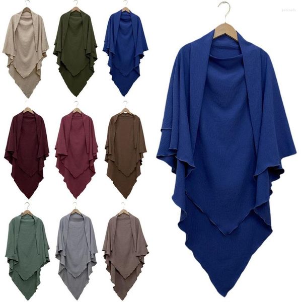 Vêtements ethniques Musulman Long Khimar Ramadan Prière Formelle Vêtement Hijab Femmes Foulard Niqab Burka Islam Turquie Namaz Musulman Eid Jilbab