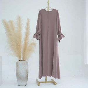 Vêtements ethniques Musulman Marocain Kaftan Femmes Robe Robe Dubaï Turquie Abaya Vobes arabes saoudiennes Islamic Caftan Jalabiya Djellaba Loose