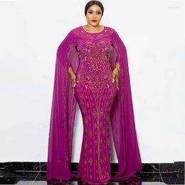 Ropa étnica musulmán paquistaní vestido Shalwar Kameez vestidos de lentejuelas diamante mujeres gasa bata Abaya Dubai Hijab largo Maxi ropa 2023