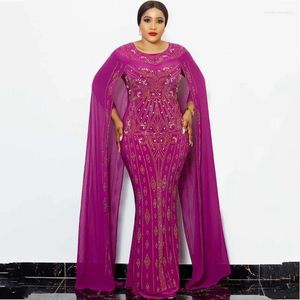 Etnische Kleding Moslim Pakistaanse Lange Mouw Maxi Jurk Elegante Shalwar Kameez Pailletten Jurken 2023 Diamant Vrouwen Chiffon Gewaad Abaya Dubai